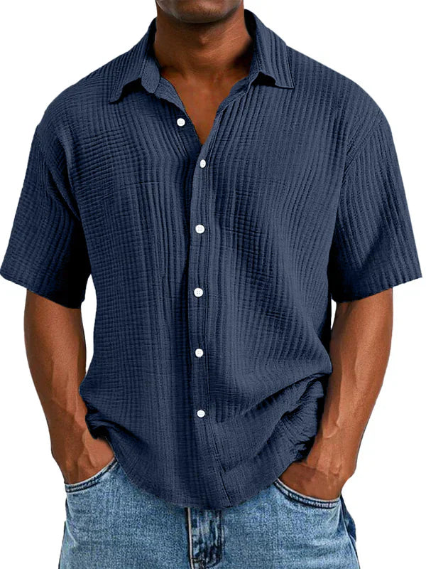 men-s-casual-loose-and-comfortable-textured-short-sleeved-shirt-1600