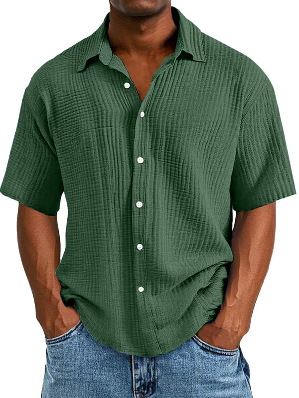 men-s-casual-loose-and-comfortable-textured-short-sleeved-shirt-1600