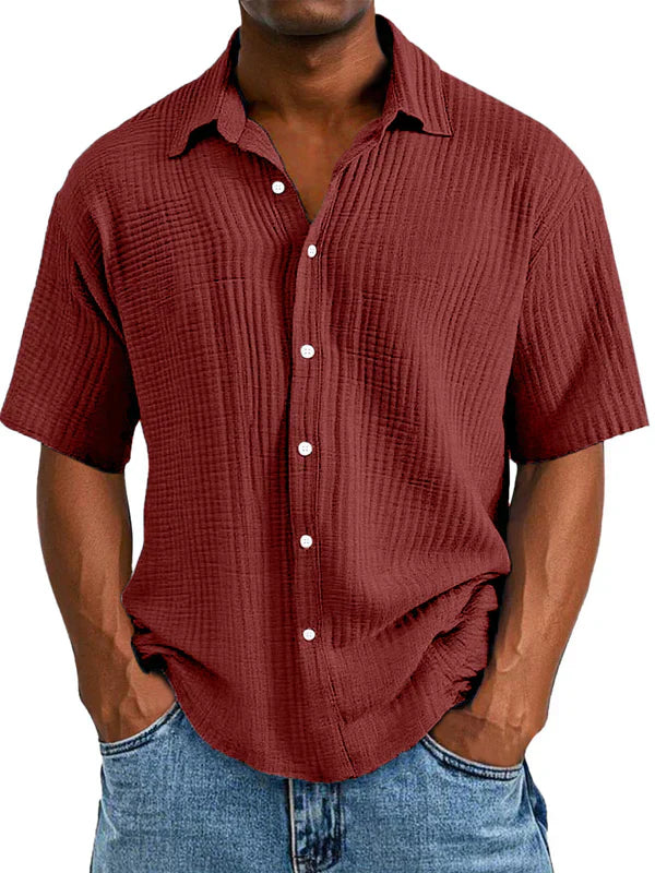 men-s-casual-loose-and-comfortable-textured-short-sleeved-shirt-1600