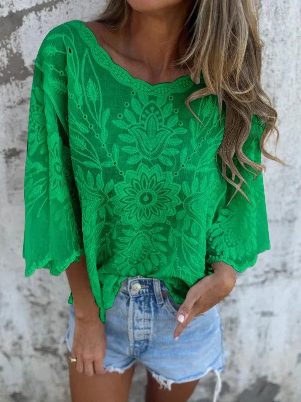 women-s-round-neck-floral-lace-casual-top-5712