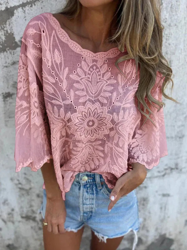 women-s-round-neck-floral-lace-casual-top-5712
