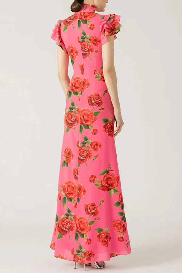 hot-sale-49-off-cheongsam-style-rose-floral-print-tiered-flare-sleeve-stretch-maxi-dress-1437