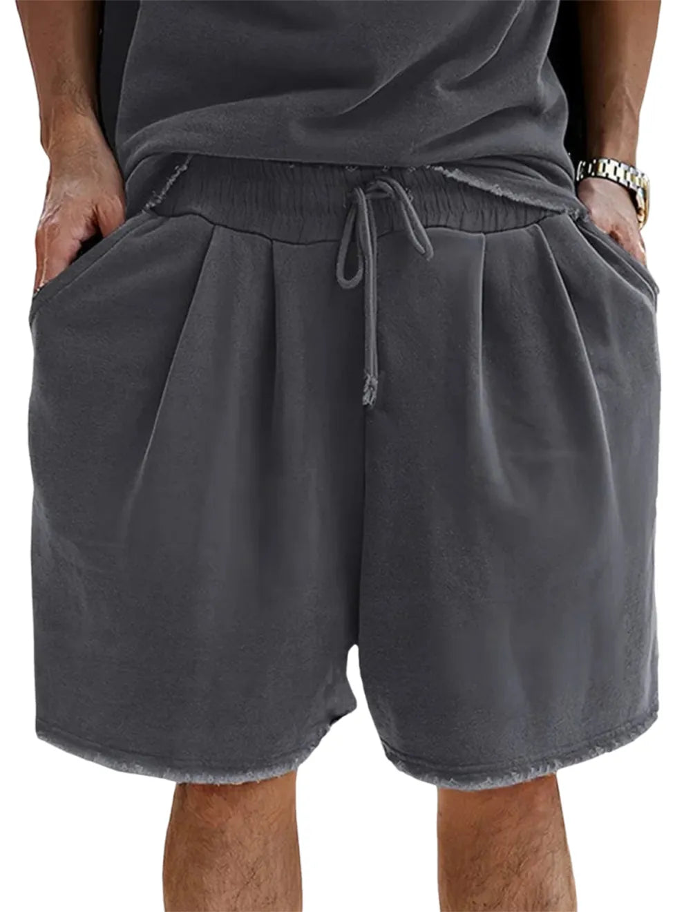 men-s-loose-cotton-vintage-pleated-lace-up-sports-casual-daily-shorts-1991