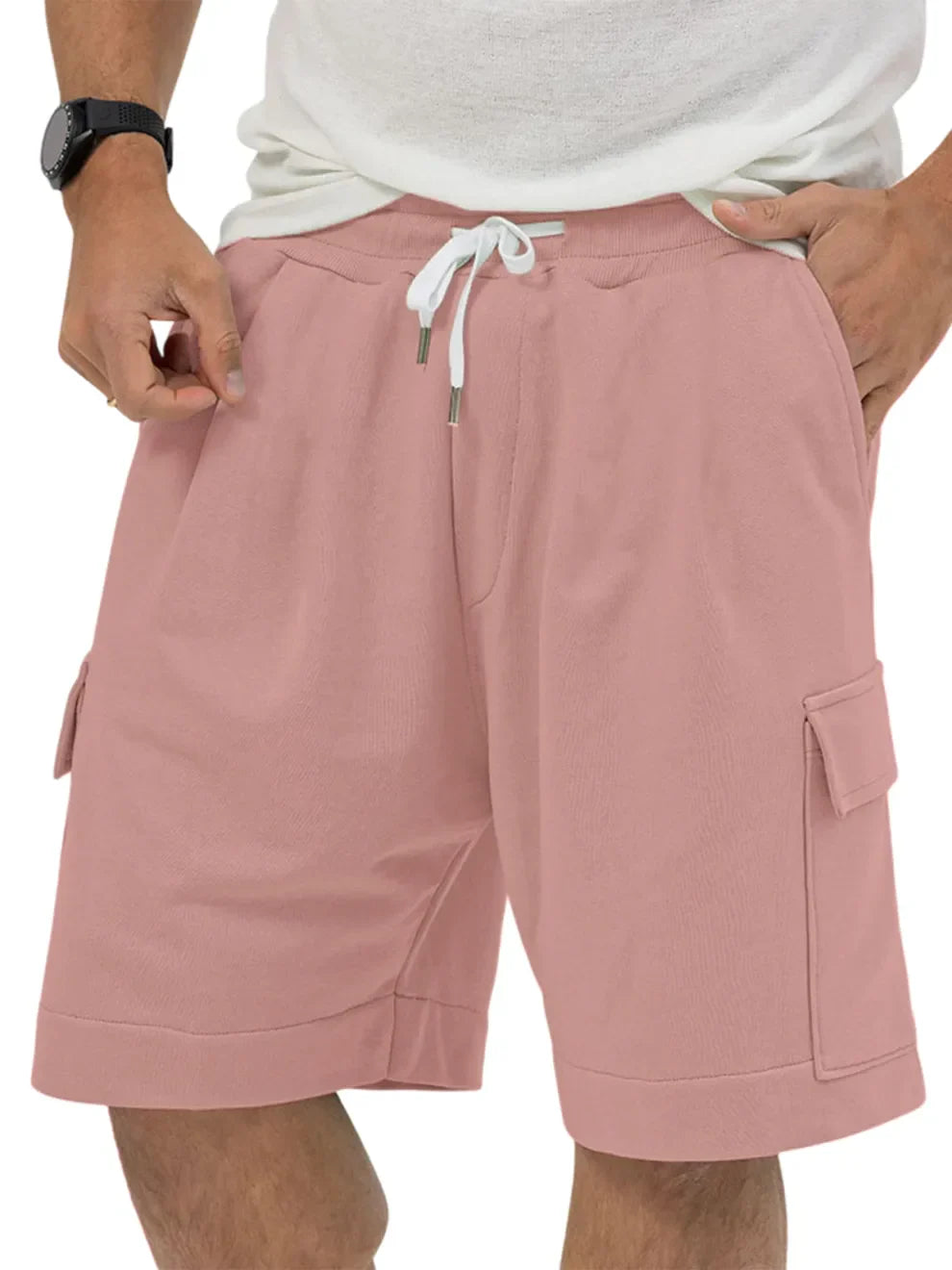 men-s-utility-multi-pocket-bermuda-everyday-sports-lace-up-shorts-2976