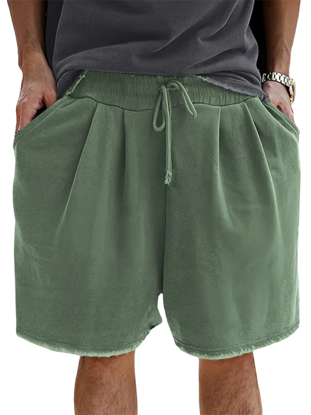 men-s-loose-cotton-vintage-pleated-lace-up-sports-casual-daily-shorts-1991