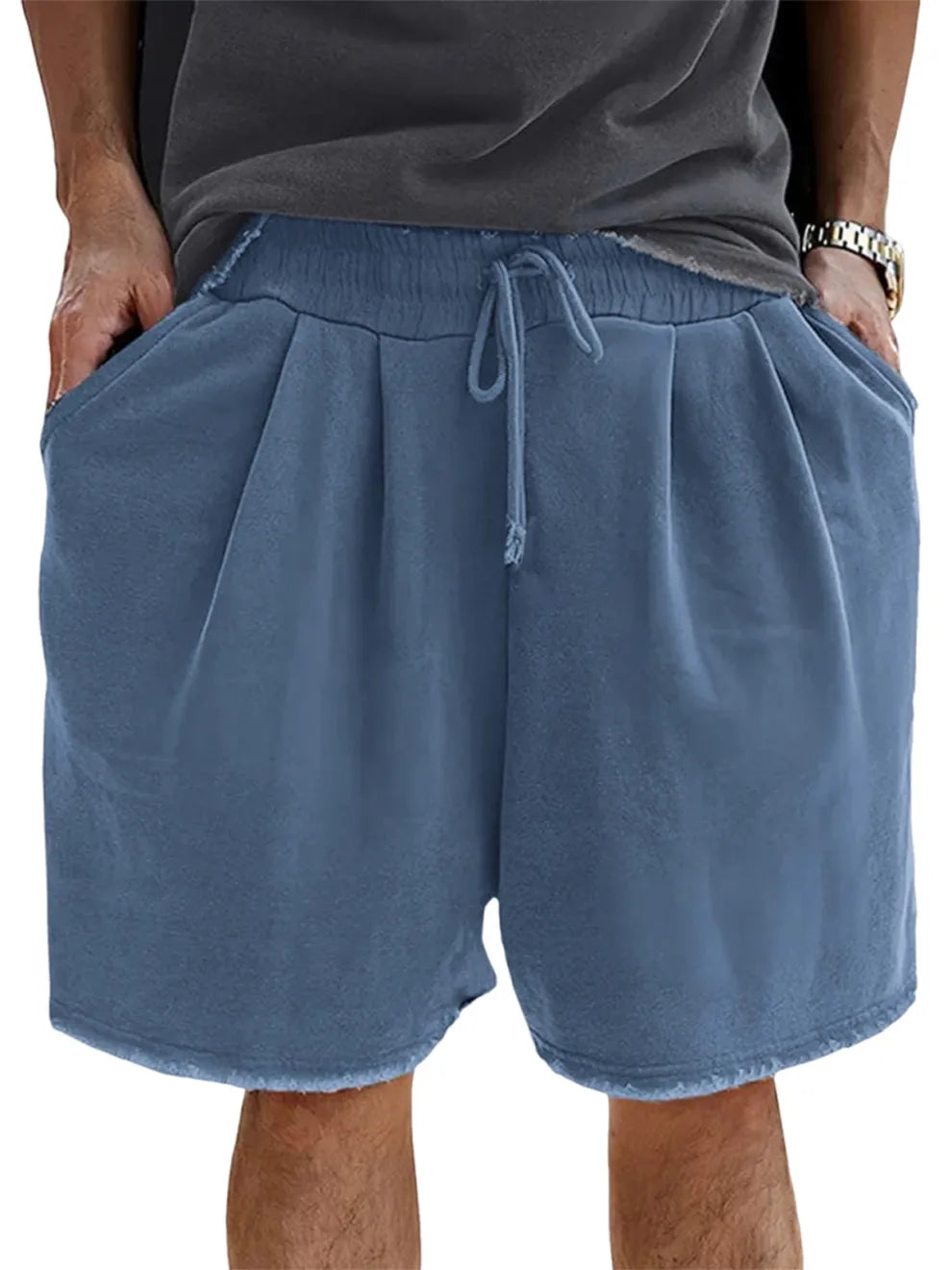 men-s-loose-cotton-vintage-pleated-lace-up-sports-casual-daily-shorts-1991
